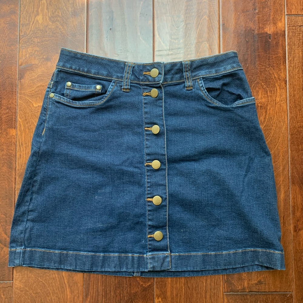 Jean skirt